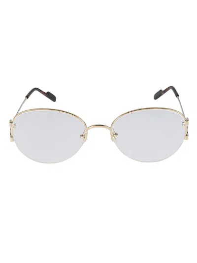 Cartier C Décor Glasses In Gray