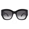 Cartier C Decor Grey Gradient Butterfly Ladies Sunglasses Ct0304s 001 52