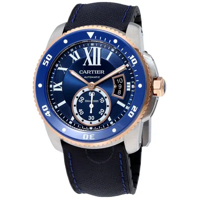 Cartier Calibre De  Diver Automatic Men's Watch W2ca0008 In Black