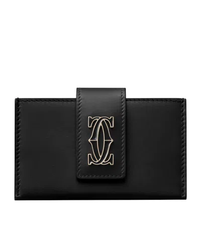 Cartier Card Holder In Black