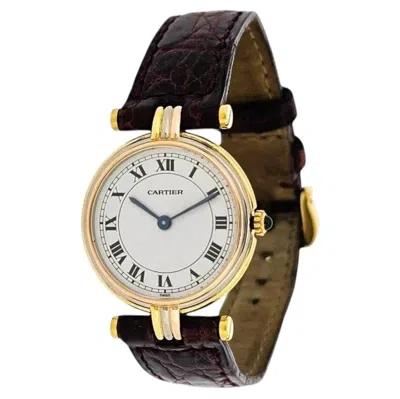 Pre-owned Cartier Carter Paris Vendome Lc Trinity Watch Medium Size, Ref. 11034. Circa, 1980's In Multiple