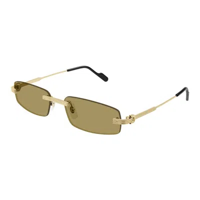 Cartier Ct0535s 003 In Gold