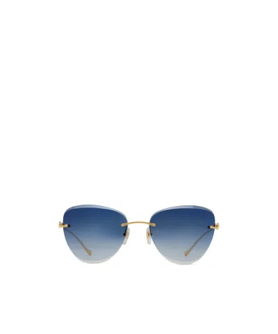 Cartier Cat Eye-frame Rimless Sunglasses