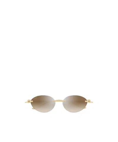 Cartier Cat-eye Frame Sunglasses In Nude