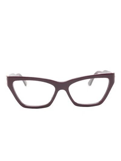 Cartier Cat-eye Glasses In Brown