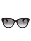 Cartier Cat-eye Sunglasses In Black