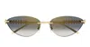 Cartier Ct0543s Clash De Sunglasses In Brown