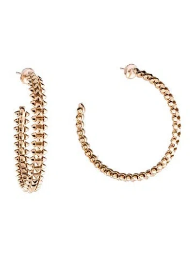 Pre-owned Cartier Clash De  Hoop Earrings, Large Model In Multi
