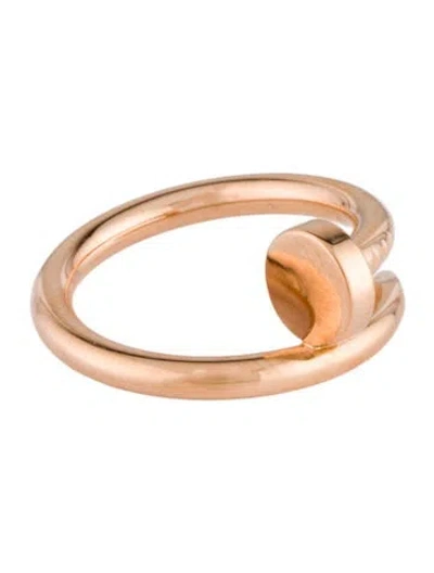 Pre-owned Cartier Classic Juste Un Clou Ring In Multi