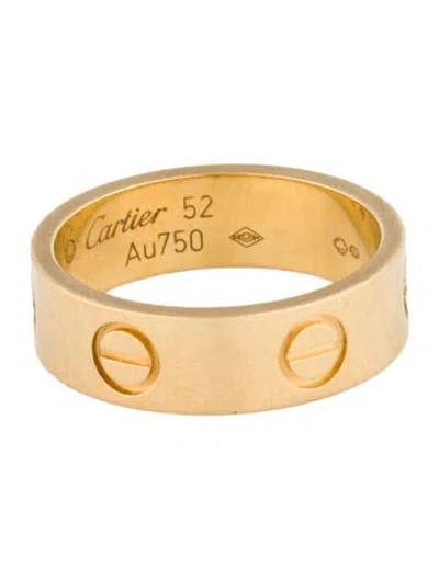 Pre-owned Cartier Classic Love Ring In Multi