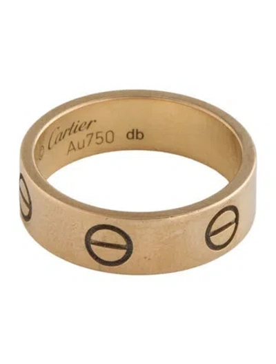 Pre-owned Cartier Classic Love Ring In Multi