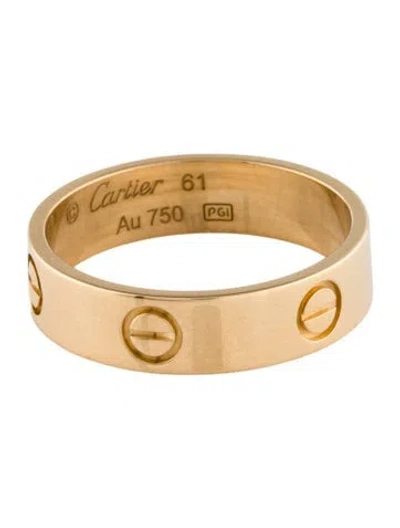 Pre-owned Cartier Classic Love Ring In Multi