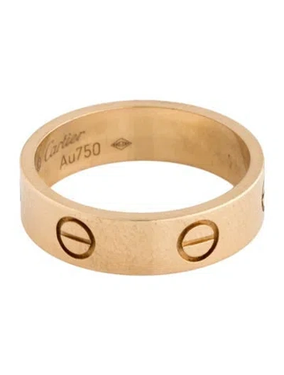 Pre-owned Cartier Classic Love Ring In Multicolor