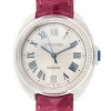 CARTIER CARTIER CLE AUTOMATIC DIAMOND LADIES WATCH WJCL0011