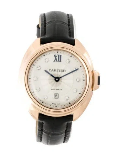 Pre-owned Cartier Clé De  Watch In Multi