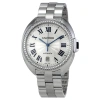 CARTIER CARTIER CLE FLINQUE SUNRAY EFFECT DIAL LADIES WATCH WJCL0008