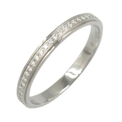Pre-owned Cartier Clear Platinum Platinum 950 Band Ring ()