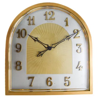 Pre-owned Cartier Clock In Sand