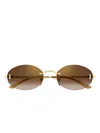 Cartier Core Range Sunglasses In Brown