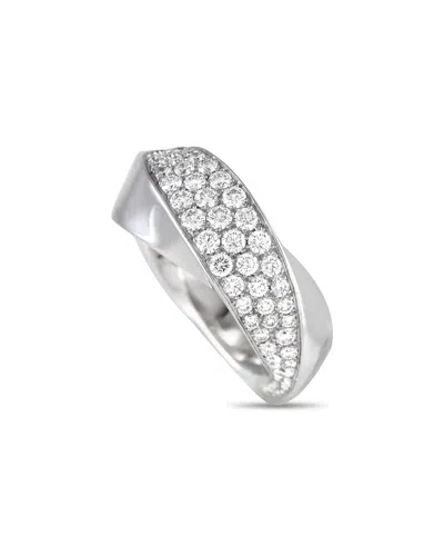Cartier Coup D'clat 18k 1.04 Ct. Tw. Diamond Ring In Metallic