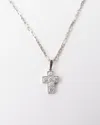 Cartier Cross Diamond Necklace