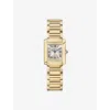 Cartier Crwgta0114 Tank Française Small 18ct Yellow-gold Quartz Watch