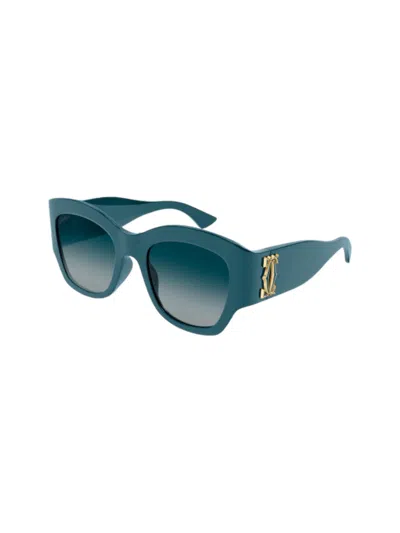 Cartier Ct 0304 Sunglasses In Blue