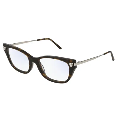 Cartier Ct0027o002 Havana Silver Transpa