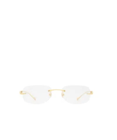 Cartier Ct0058o 002 Oval Glasses In White