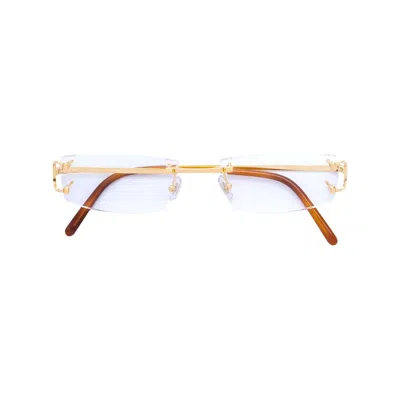 Cartier Ct0092o 001 Glasses In Gold