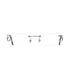 Cartier Ct0092o Decor C De  002 Silver Shiny Glasses In White