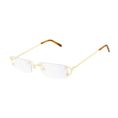 Cartier Ct0092o Glasses In Gold