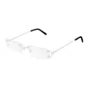 Cartier Ct0092o002 Silver Shiny Transpar