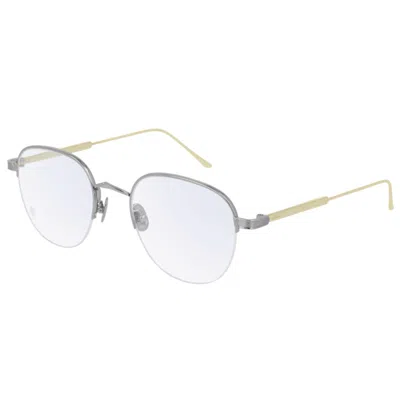 Cartier Ct0164o003 Ruthenium Gold Transp