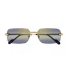 Cartier Ct0271s 006 Sunglasses In Oro