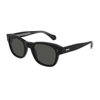 Cartier Ct0278s Sunglasses In 001black Grey