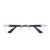 Cartier Rectangular-frame Glasses In Blue