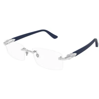 Cartier Ct0287o010 Silver Blue Transpare