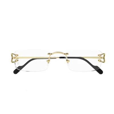 Cartier Ct0344o Décor C De  001 Gold Glasses