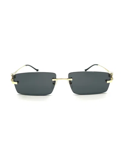 Cartier Ct0430s Sunglasses In Gold