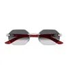 Shop Cartier Ct0439s Décor C Allongé De Sunglasses
