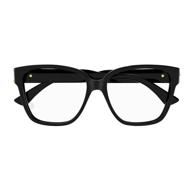 Cartier Ct0451o C De  001 Black Glasses In Multicolor