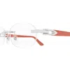 Cartier Ct0455oj002 Silver Pink Transpare In Metallic