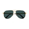 Cartier Ct0461s Santos De Sunglasses In Green