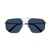 Cartier Ct0462s Santos De Sunglasses In Blue