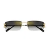 Shop Cartier Ct0465s Décor C Classique Sunglasses In Gold