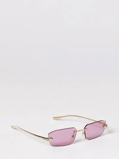 Cartier Ct0474s Metal Sunglasses In Pink
