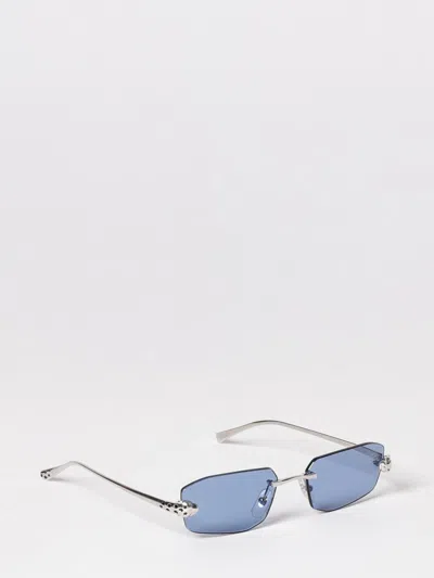 Cartier Ct0474s Metal Sunglasses In Blue