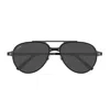 Cartier Ct0476s Santos De Sunglasses In Black