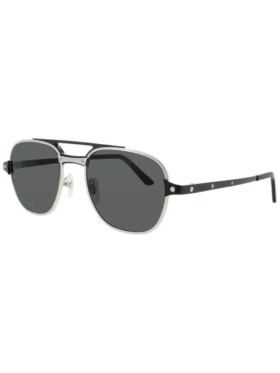 Cartier Ct0477 S Sunglasses In Gray
